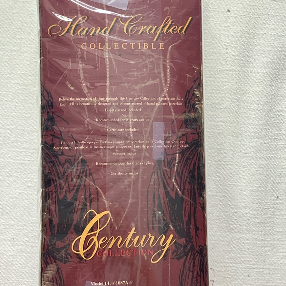 Vintage New Genuine Porcelain Doll Century Collection - Picture 2 of 3